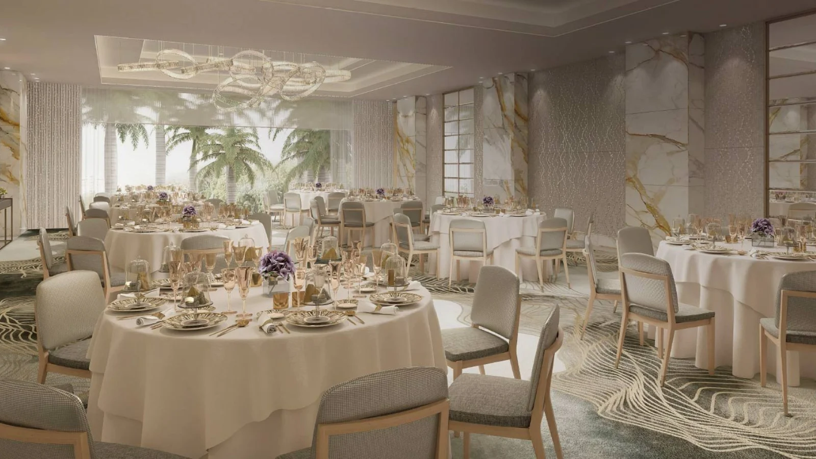 DLF-The-Crest-Apartments-and-Penthouse-In-Sector-54-Gurgaon-dining-hall
